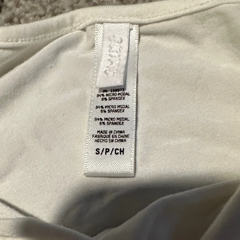 Skims Women's White Spaghetti Strap Top - Picture 2 of 2